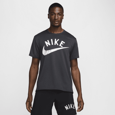 Nike Miler Men s Dri FIT Short Sleeve Running Top. Nike